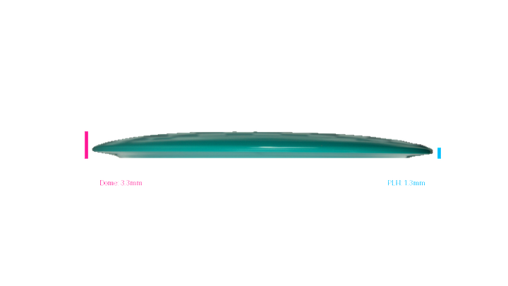 Discmania S-Line DD1 Distance Driver Profile View