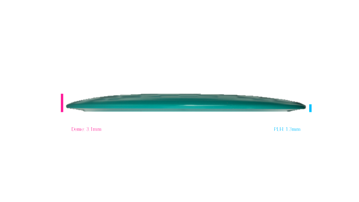 Discmania S-Line DD1 Distance Driver Profile View