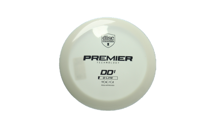 Discmania Premier Q-Line DD1 Distance Driver Front View
