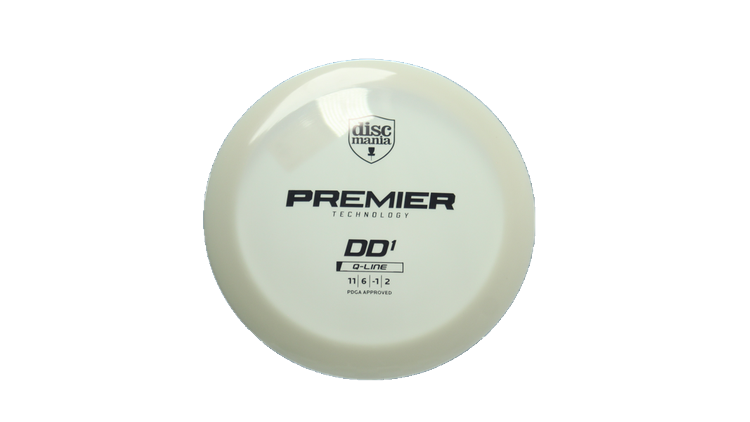 Discmania Premier Q-Line DD1 Distance Driver Front View