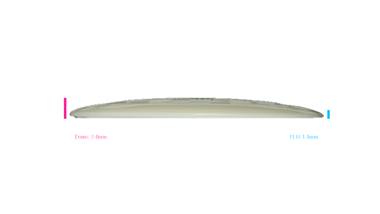 Discmania Premier Q-Line DD1 Distance Driver Profile View