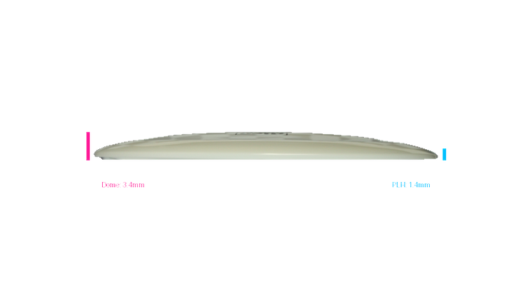 Discmania Premier Q-Line DD1 Distance Driver Profile View