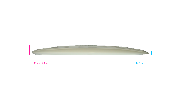 Discmania Premier Q-Line DD1 Distance Driver Profile View