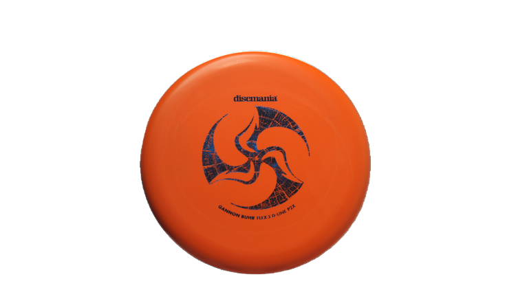 Discmania Gannon Buhr Huk Lab Collaboration Flex 3 D-Line P2X Putter Front View
