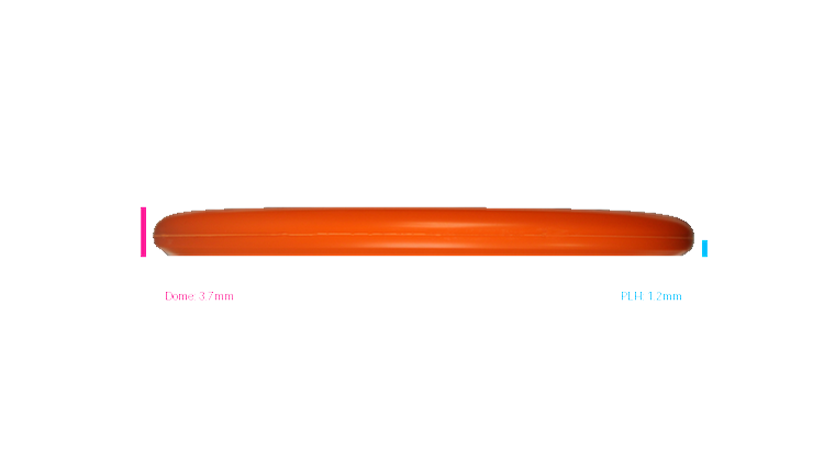 Discmania Gannon Buhr Huk Lab Collaboration Flex 3 D-Line P2X Putter Profile View