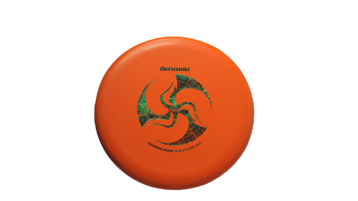 Discmania Gannon Buhr Huk Lab Collaboration Flex 3 D-Line P2X Putter Front View