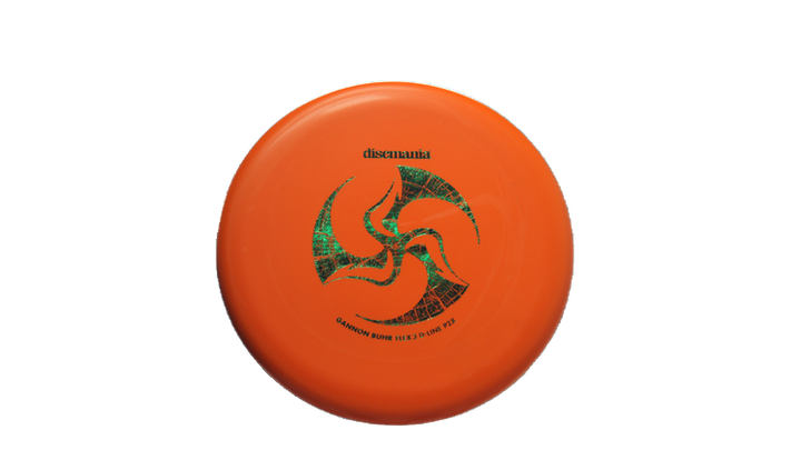 Discmania Gannon Buhr Huk Lab Collaboration Flex 3 D-Line P2X Putter Front View