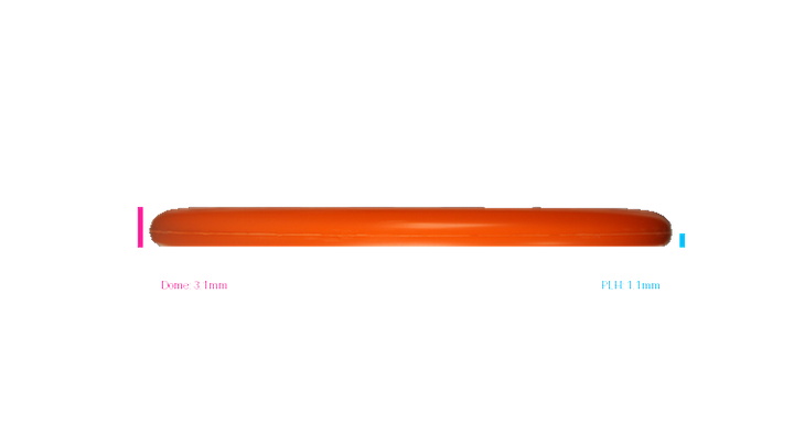 Discmania Gannon Buhr Huk Lab Collaboration Flex 3 D-Line P2X Putter Profile View
