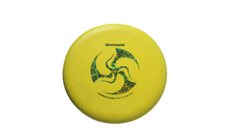 Discmania Gannon Buhr Huk Lab Collaboration Flex 3 D-Line P2X Putter Front View