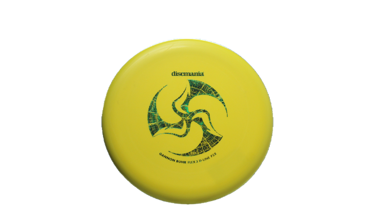 Discmania Gannon Buhr Huk Lab Collaboration Flex 3 D-Line P2X Putter Front View
