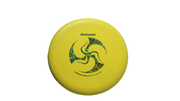 Discmania Gannon Buhr Huk Lab Collaboration Flex 3 D-Line P2X Putter Front View