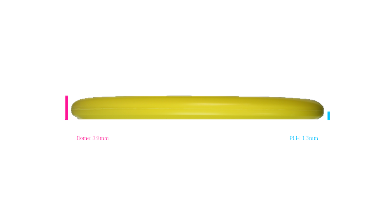 Discmania Gannon Buhr Huk Lab Collaboration Flex 3 D-Line P2X Putter Profile View