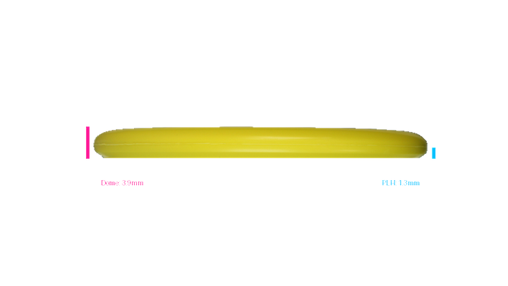 Discmania Gannon Buhr Huk Lab Collaboration Flex 3 D-Line P2X Putter Profile View