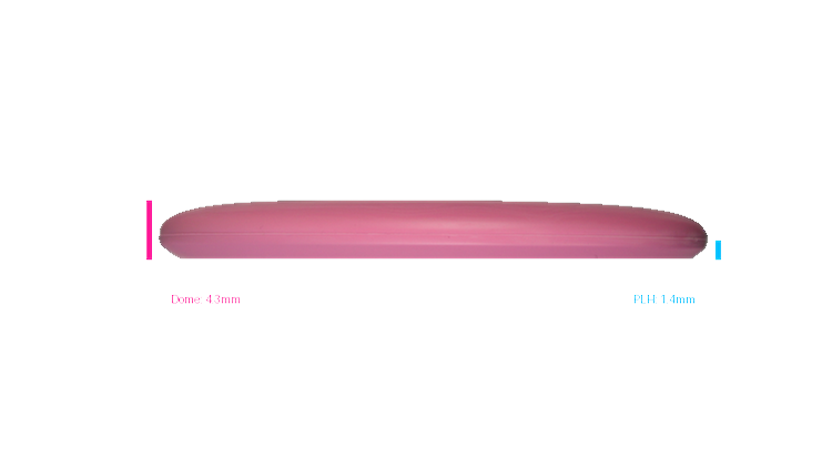 Discmania Flex 2 P-Line P2 Putter Profile View