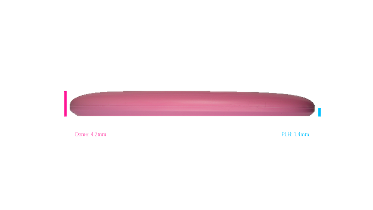 Discmania Flex 2 P-Line P2 Putter Profile View