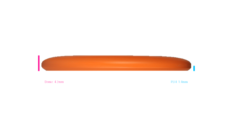 Discmania Flex 2 P-Line P2 Putter Profile View