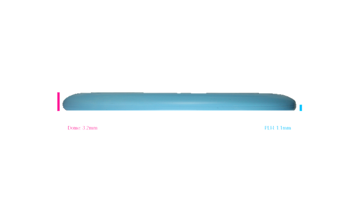 Discmania Flex 2 P-Line P1 Putter Profile View
