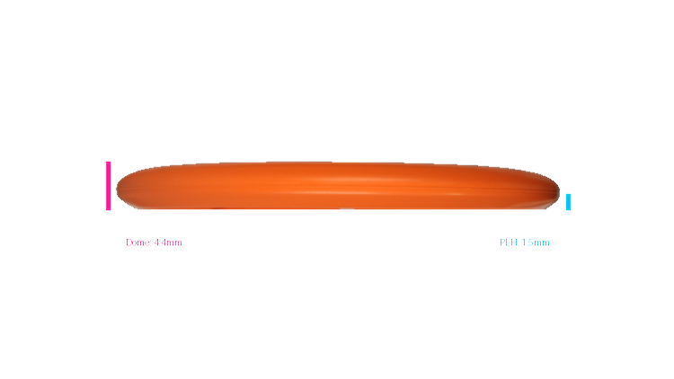 Discmania Flex 2 P-Line P1 Putter Profile View