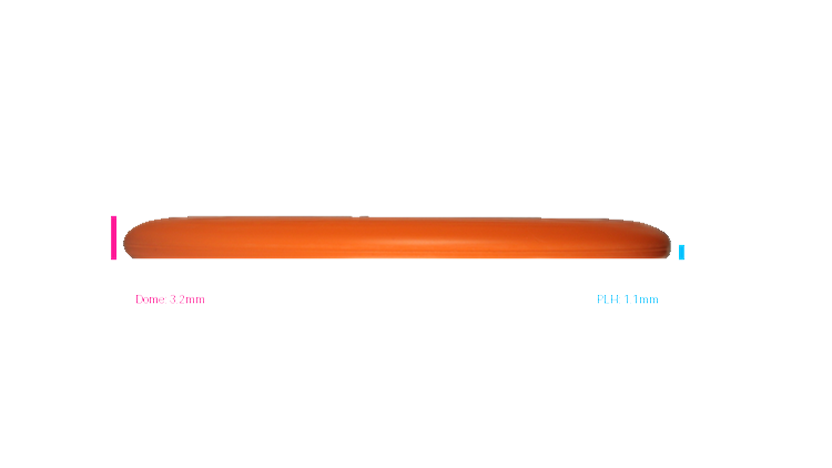 Discmania Flex 2 P-Line P1 Putter Profile View