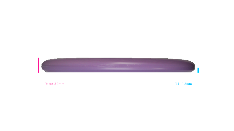 Discmania Gannon Buhr Huk Lab Collaboration Flex 2 D-Line P2X Putter Profile View