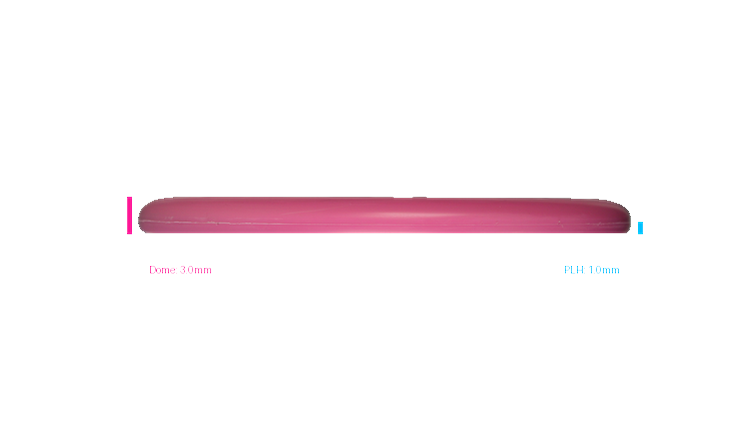 Discmania Gannon Buhr Huk Lab Collaboration Flex 2 D-Line P2X Putter Profile View