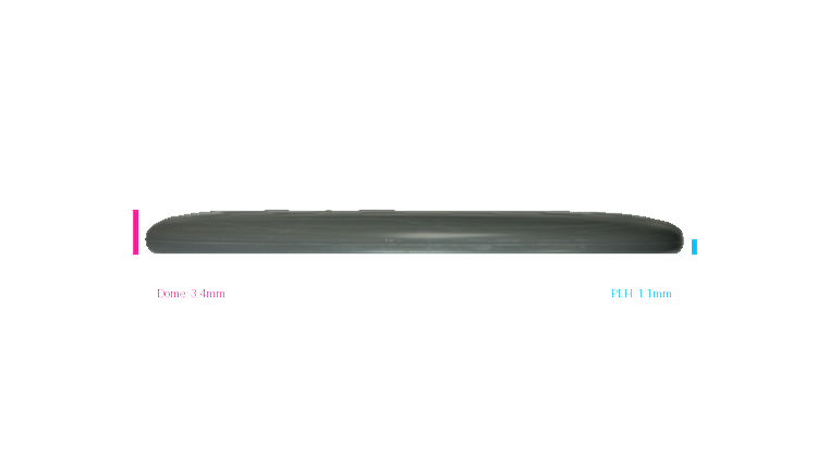 Discmania Flex 2 D-Line P1 Putter Profile View