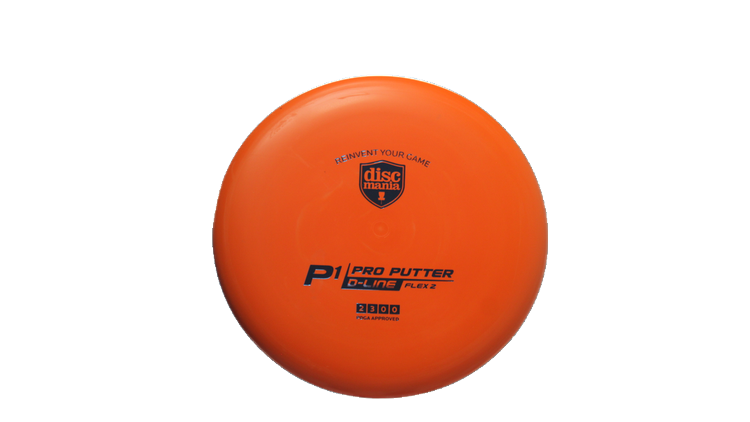 Discmania Flex 2 D-Line P1 Putter Front View