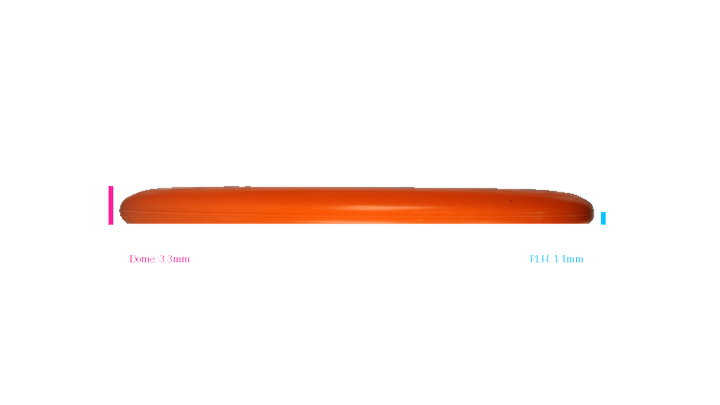 Discmania Flex 2 D-Line P1 Putter Profile View
