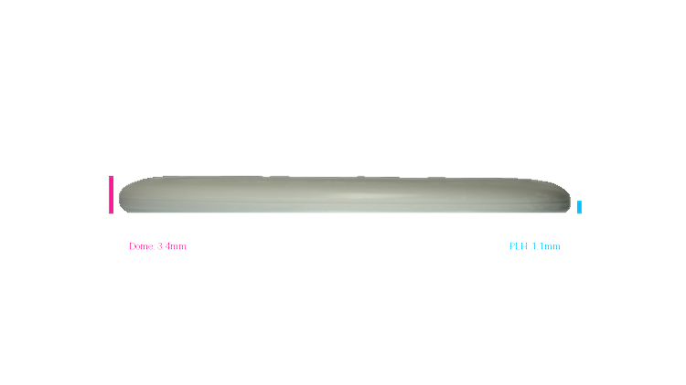 Discmania Flex 1 D-Line P2 Putter Profile View