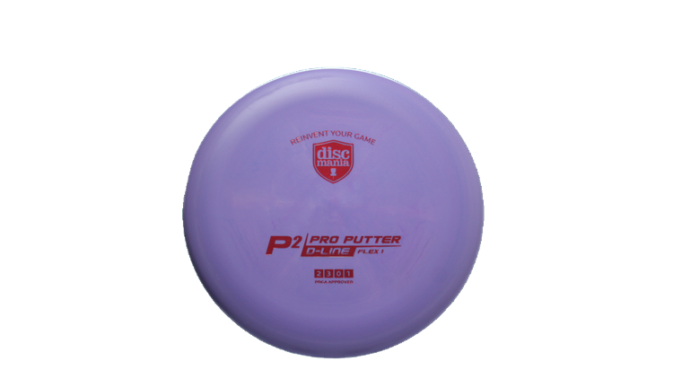Discmania Flex 1 D-Line P2 Putter Front View