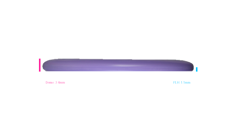 Discmania Flex 1 D-Line P2 Putter Profile View