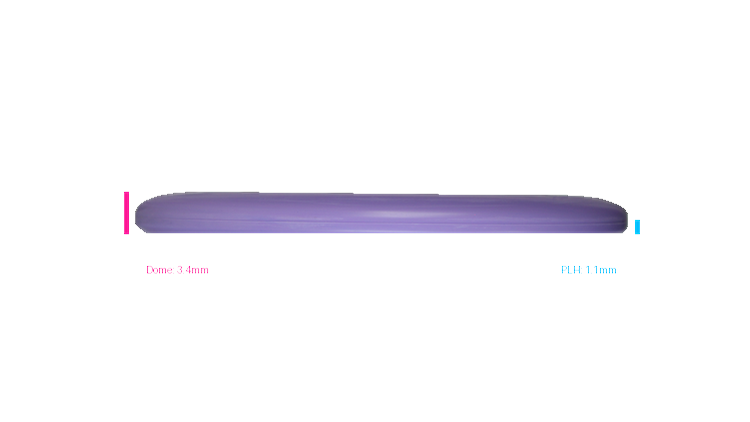 Discmania Flex 1 D-Line P2 Putter Profile View