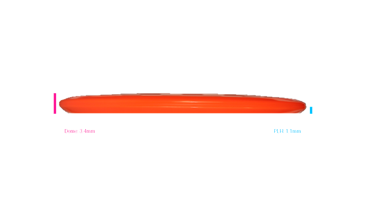 Discmania C-Line MD1 Midrange Profile View