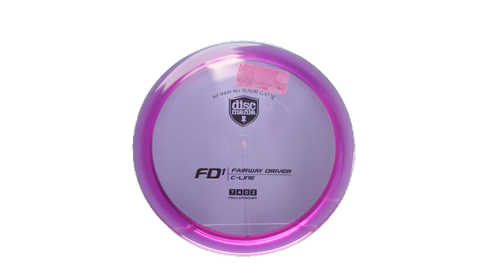 Discmania C-Line FD1 Fairway Driver Front View