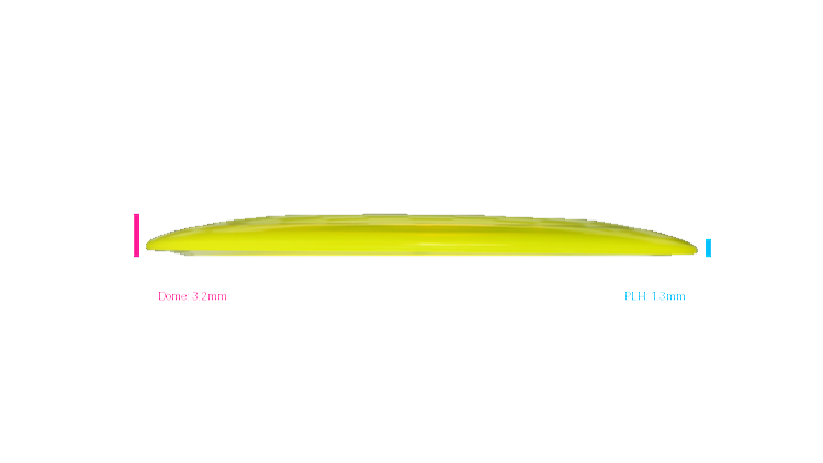 Discmania C-Line DD Distance Driver Profile View