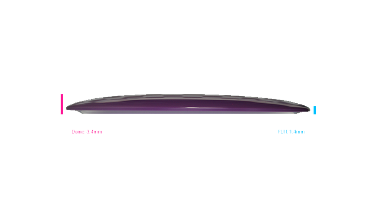 Dynamic Discs First Run Fuzion Contender Fairway Driver Profile View