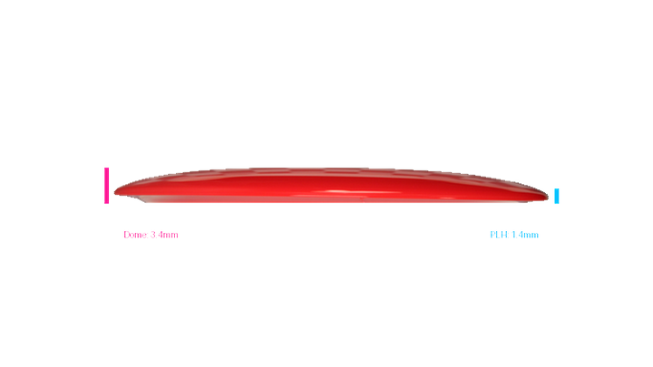Dynamic Discs First Run Fuzion Contender Fairway Driver Profile View