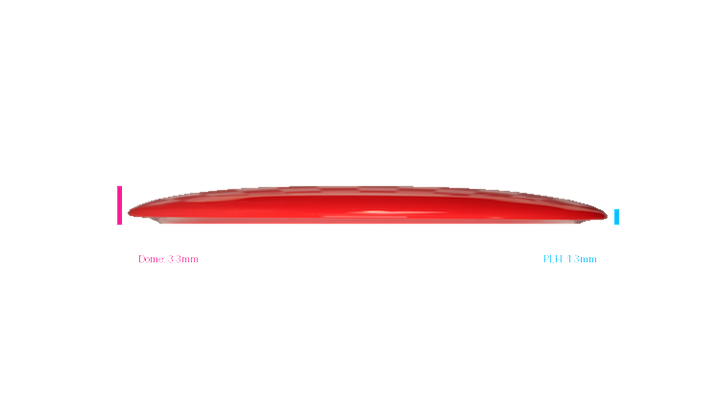 Dynamic Discs First Run Fuzion Contender Fairway Driver Profile View