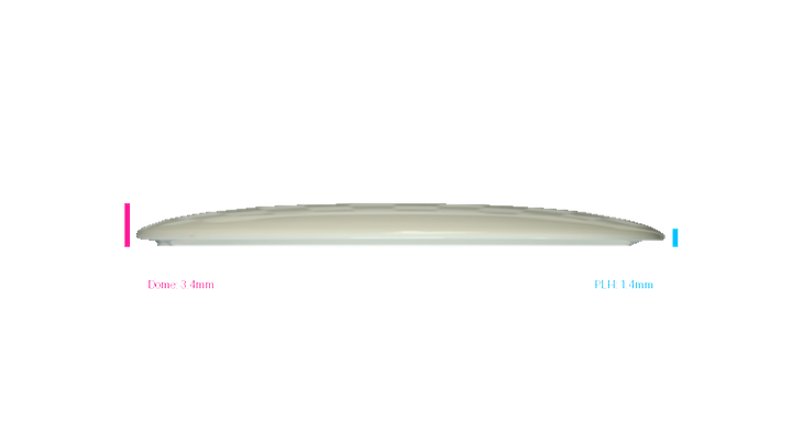 Dynamic Discs First Run Fuzion Contender Fairway Driver Profile View