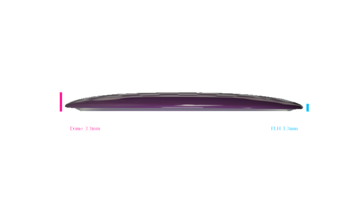 Dynamic Discs First Run Fuzion Contender Fairway Driver Profile View