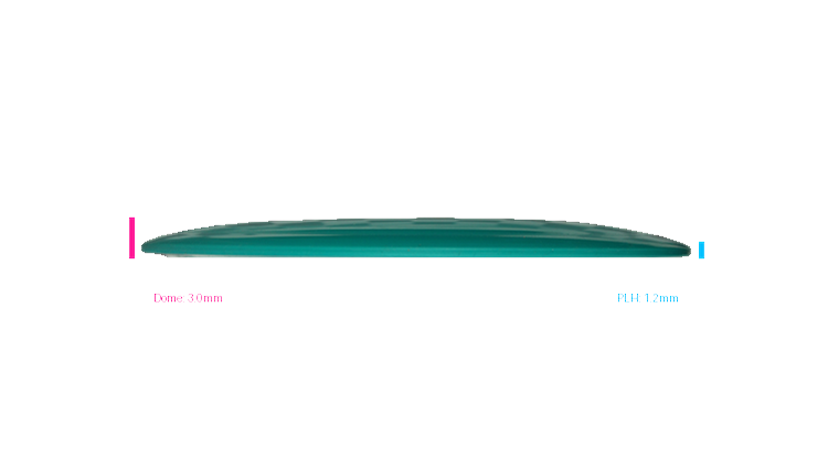 Latitude 64 Zero Gravity Grace Distance Driver Profile View