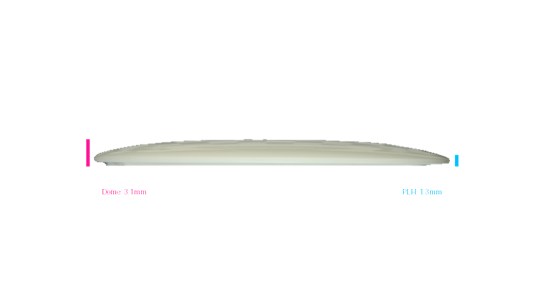 Latitude 64 Zero Gravity Grace Distance Driver Profile View