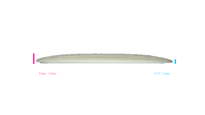 Latitude 64 Zero Gravity Grace Distance Driver Profile View