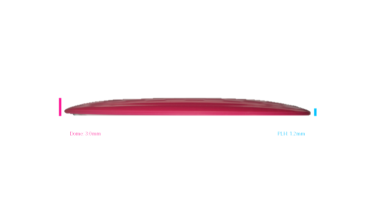 Latitude 64 Zero Gravity Grace Distance Driver Profile View