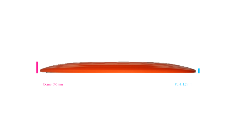 Latitude 64 Zero Gravity Grace Distance Driver Profile View