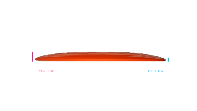 Latitude 64 Zero Gravity Grace Distance Driver Profile View