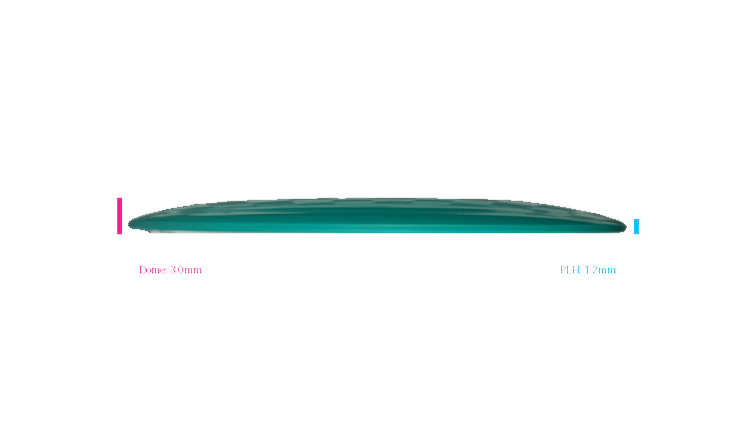 Latitude 64 Zero Gravity Grace Distance Driver Profile View