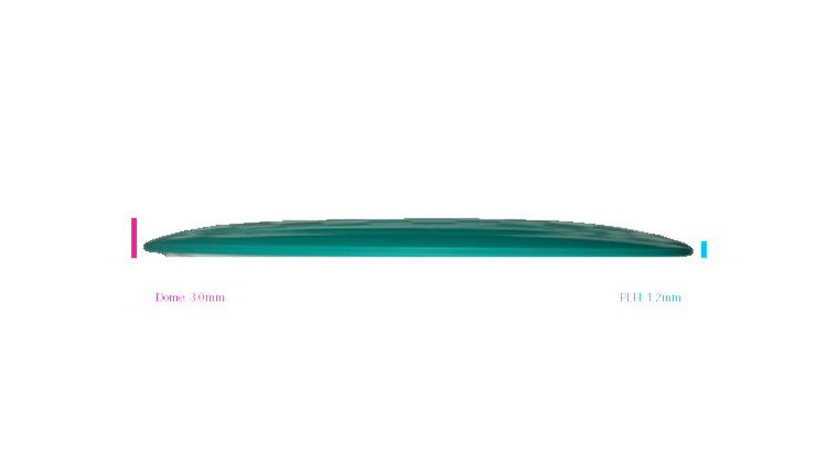 Latitude 64 Zero Gravity Grace Distance Driver Profile View