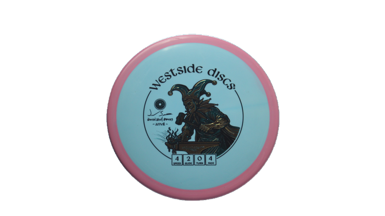 Westside Discs 2026 Jared Stoll Team Series BT Hybrid Orbit Anvil Midrange Front View