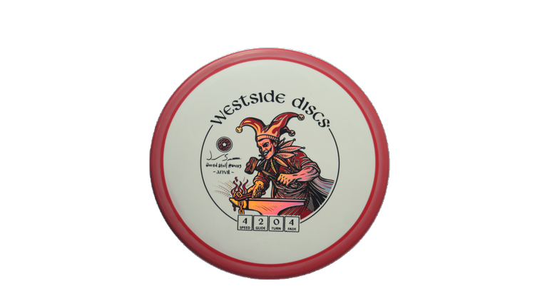 Westside Discs 2026 Jared Stoll Team Series BT Hybrid Orbit Anvil Midrange Front View